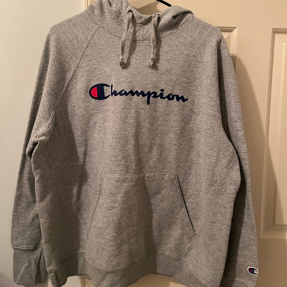Grey Champion hoodie barely worn